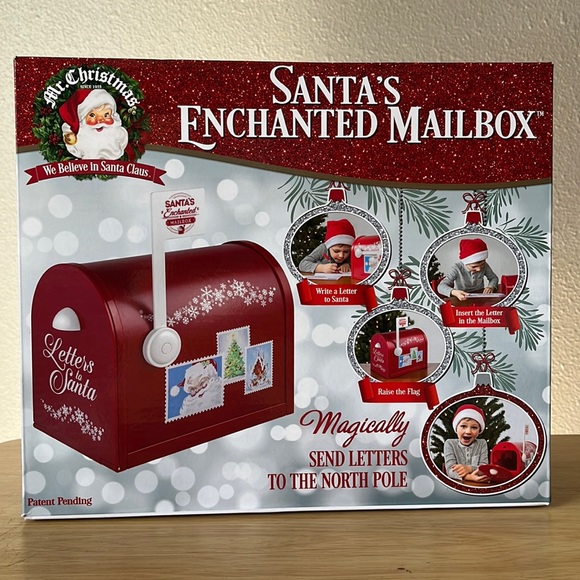 Mr. Christmas Holiday Santas Enchanted Mailbox Letters Disappear Poshmark